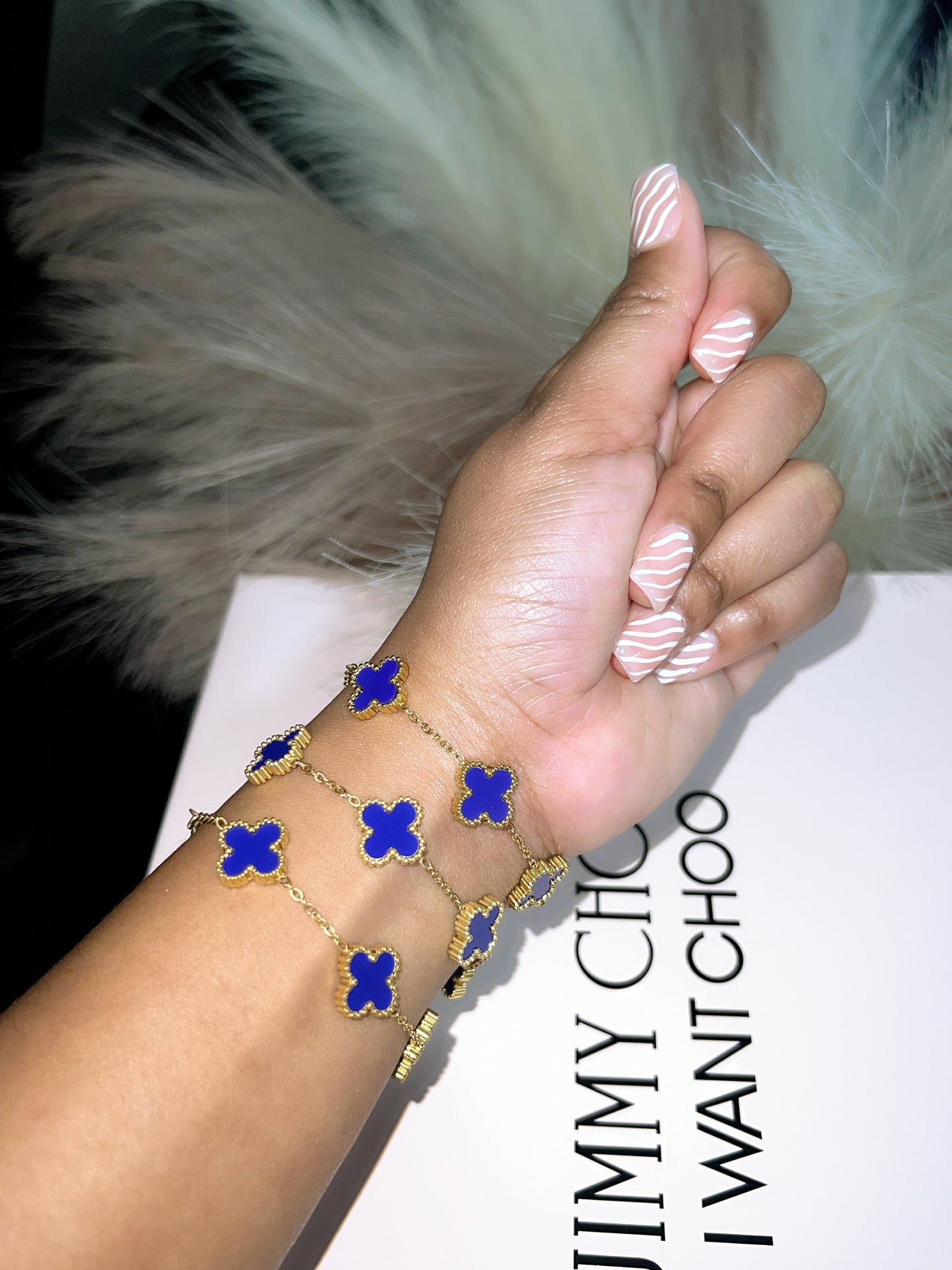 Lucky Bracelets:Navy