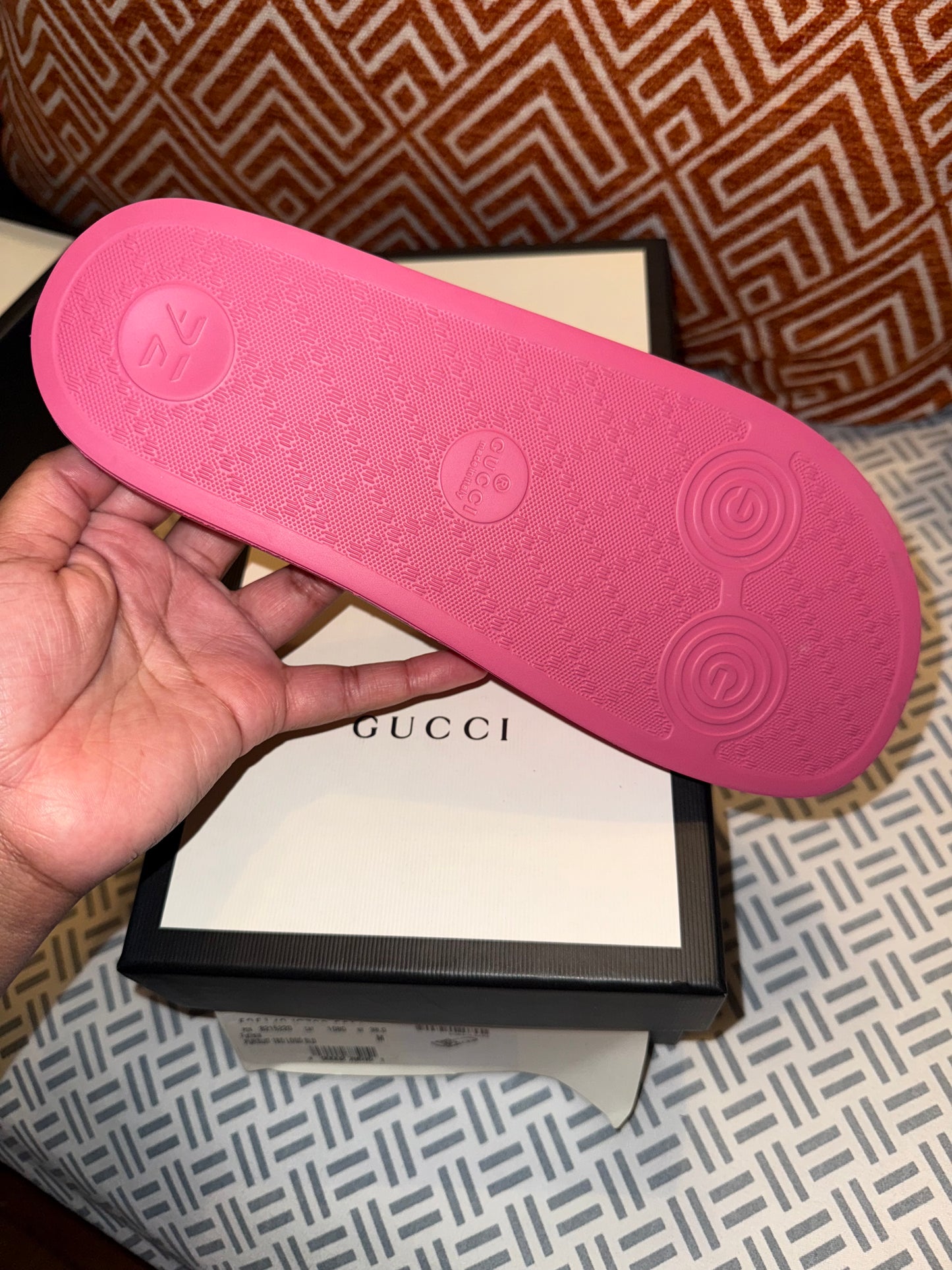 Gucci Pool Slides (Size 38)