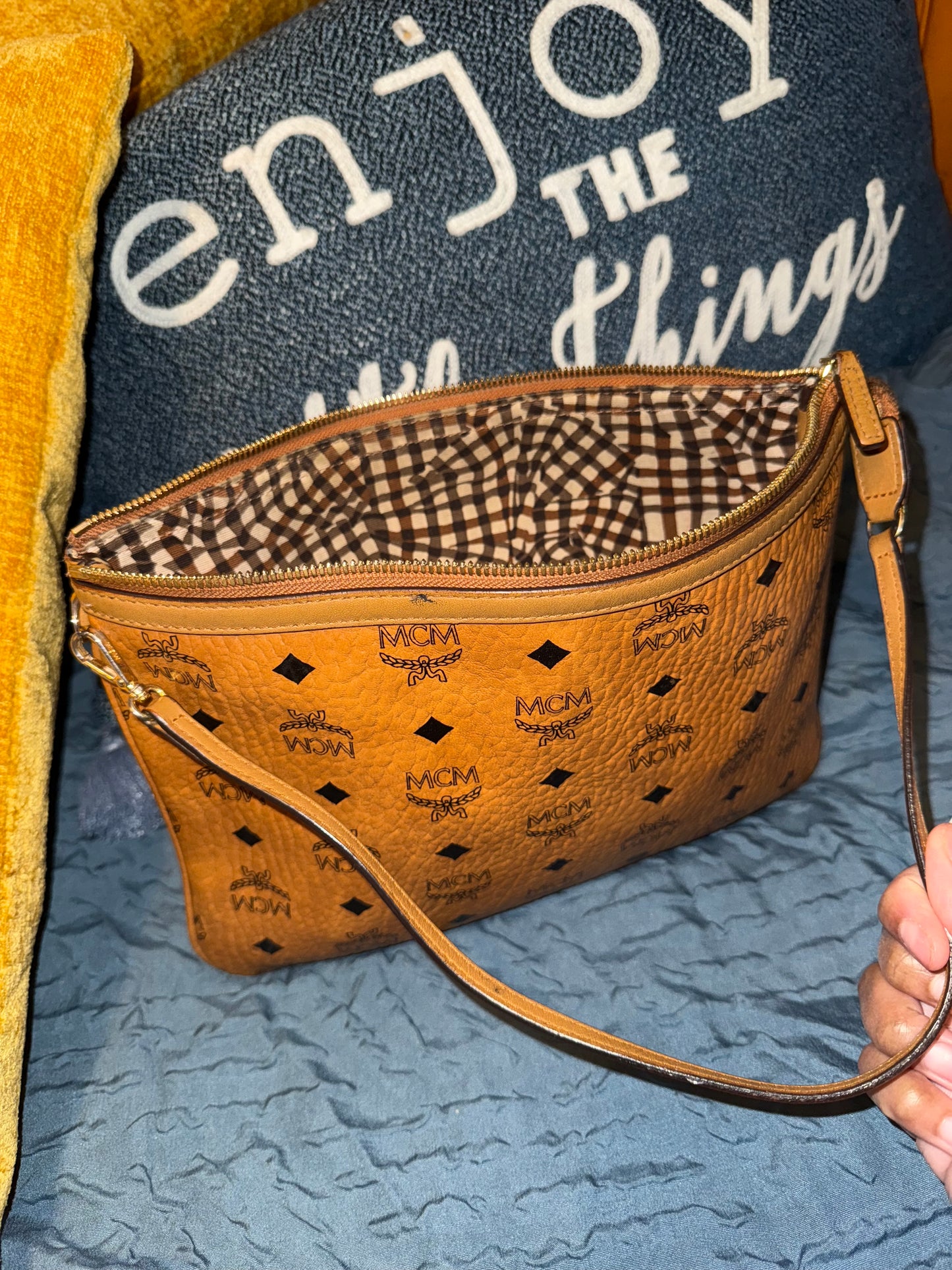MCM Wristlet