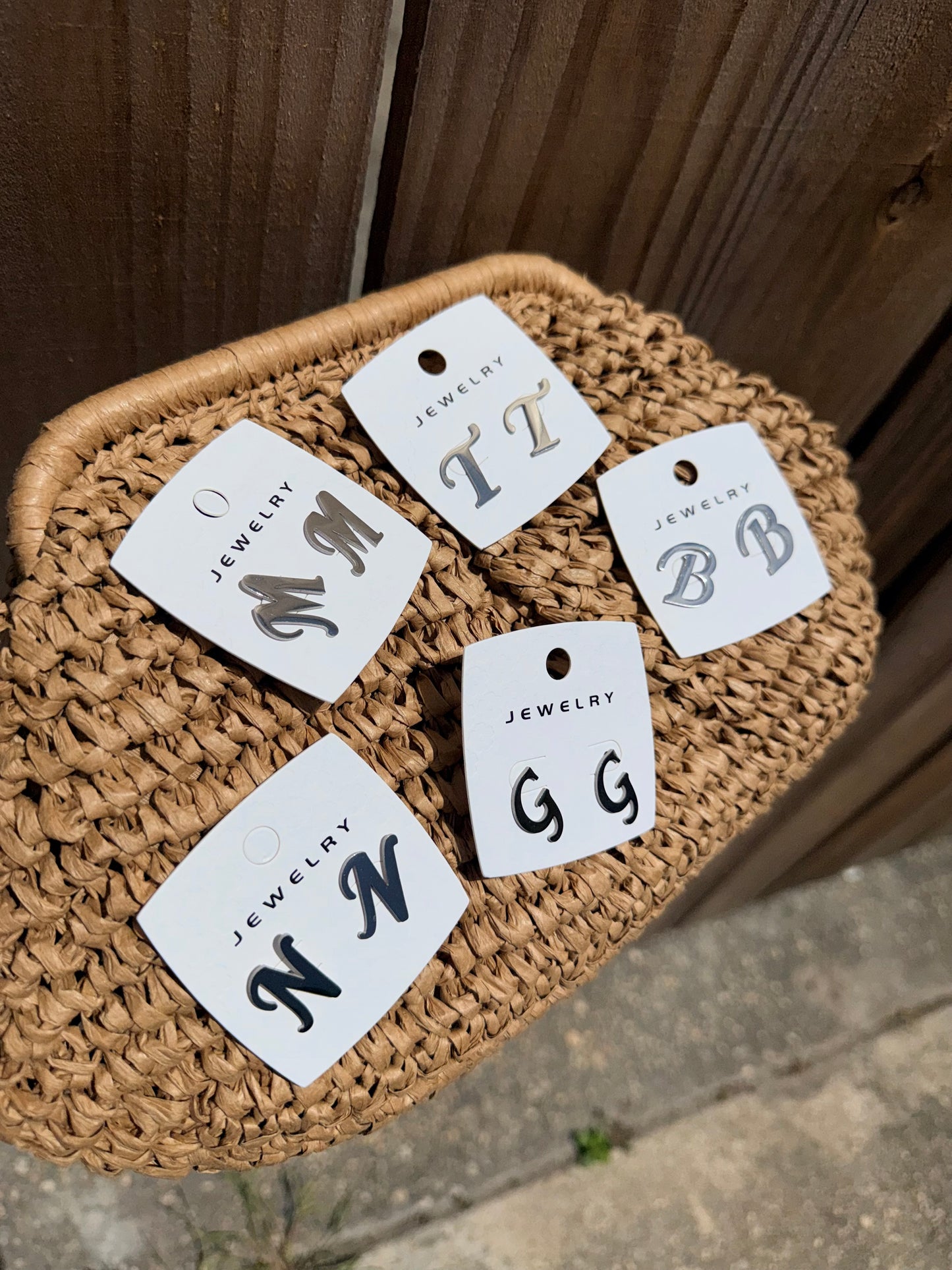 Initials |Silver|