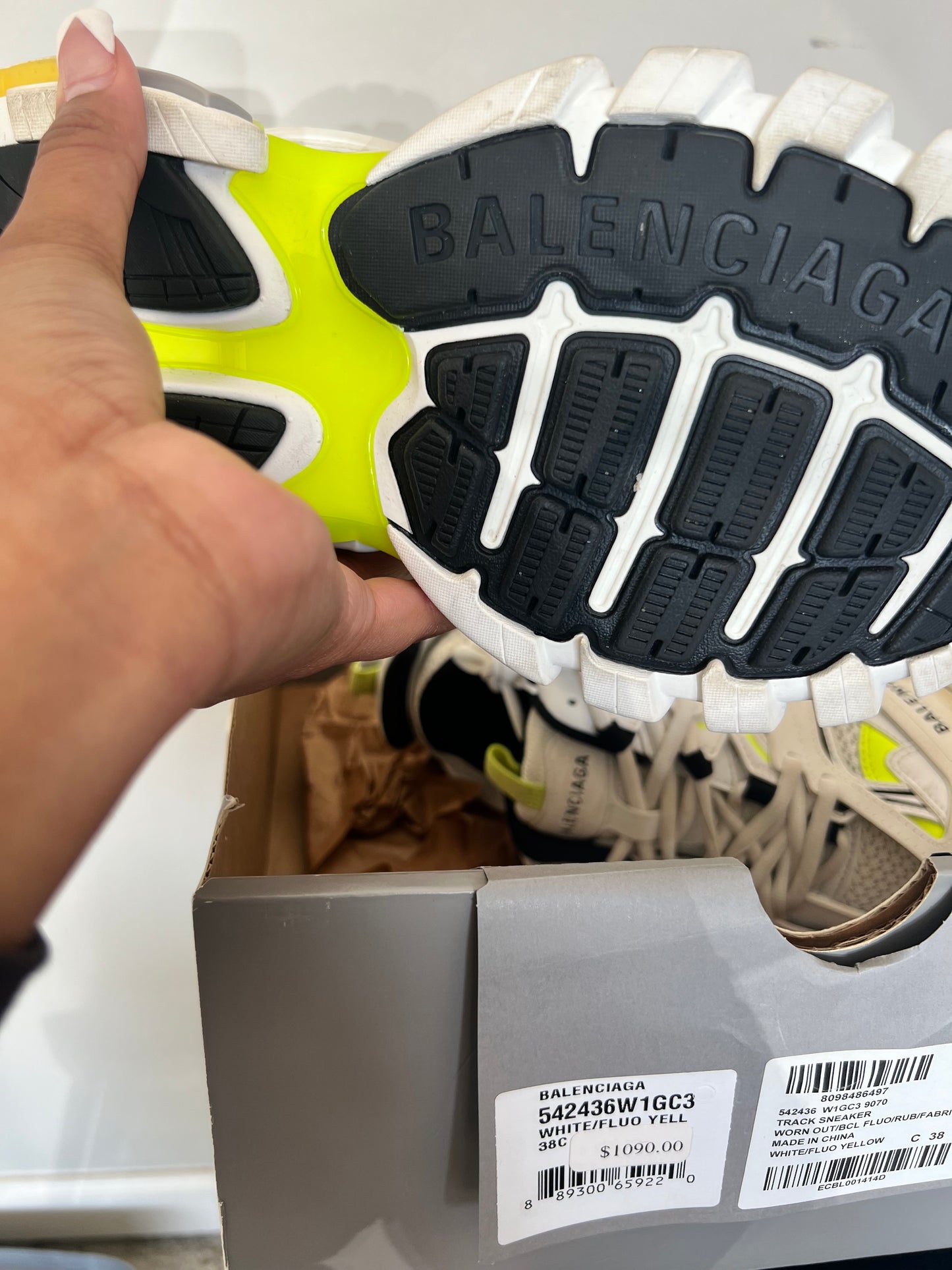 WhiteBalenciga (Size 38)