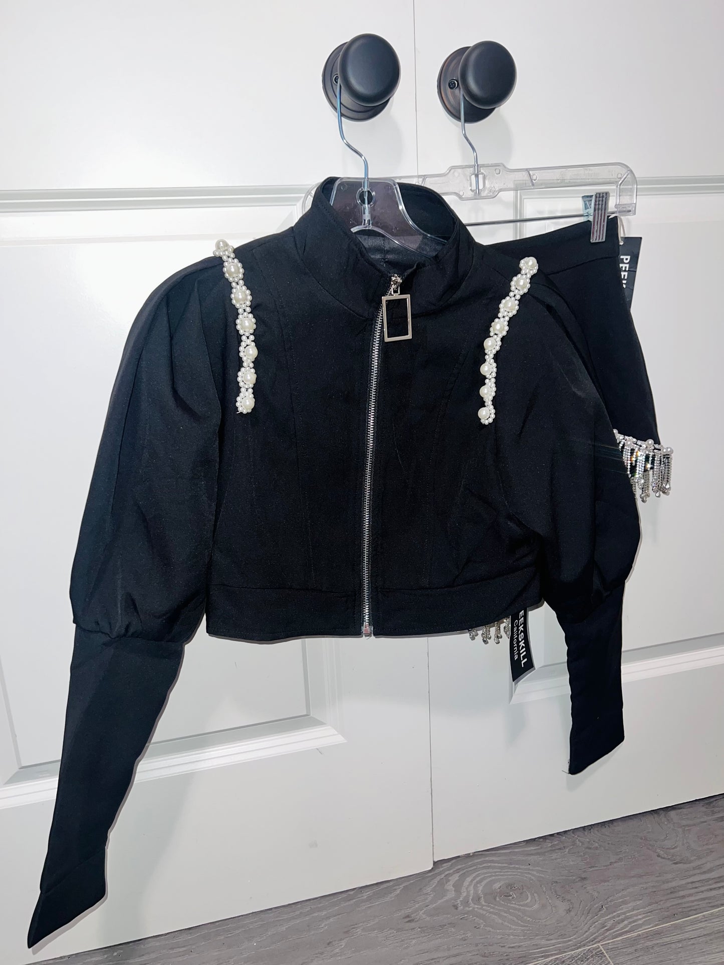 Pearl & Rhinestone Set (Size Small)