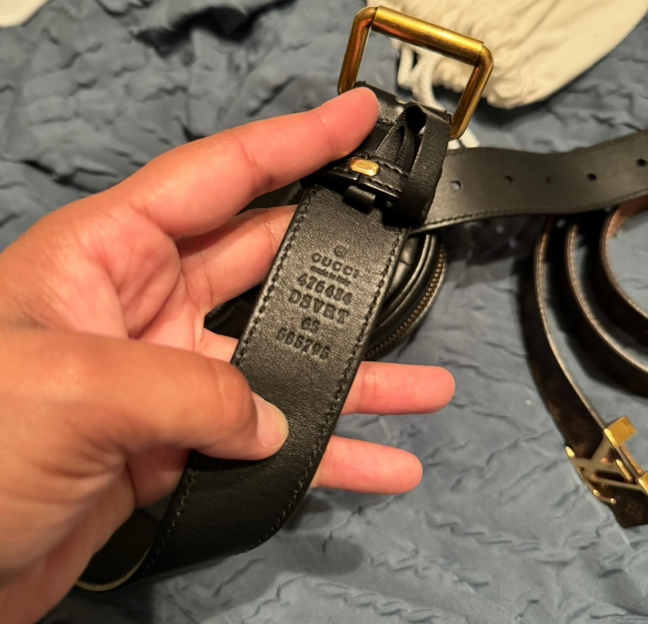 Calfskin Matelasse GG Marmont BeltBag