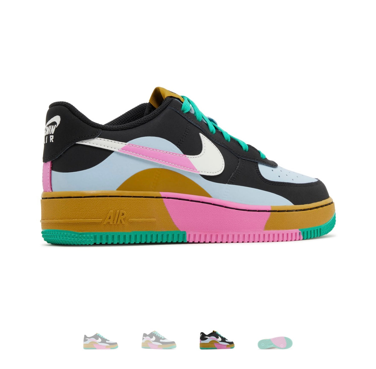 Camo Pink Nikes (Size 5)