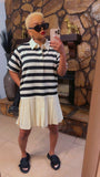 Pin Stripe Pocket Dress