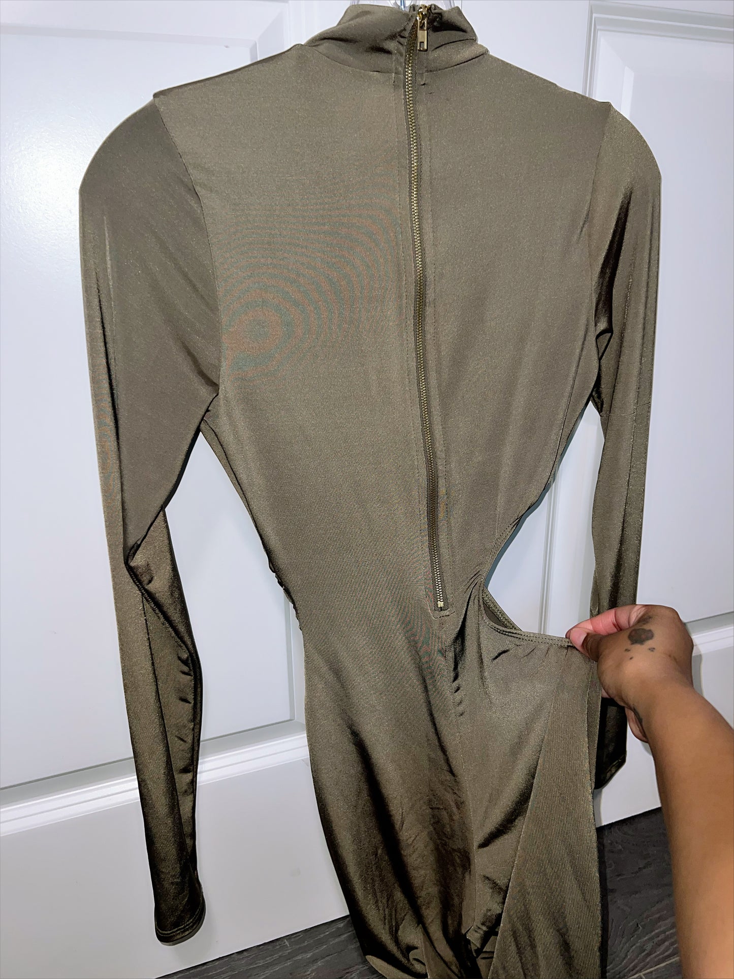 Olive Jumper (Size Small)