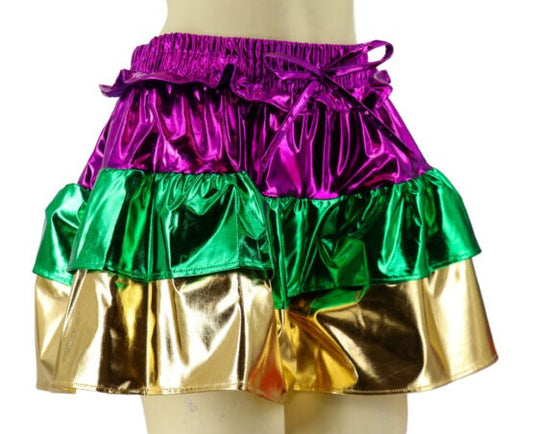 Metallic 3 Layer Shorts