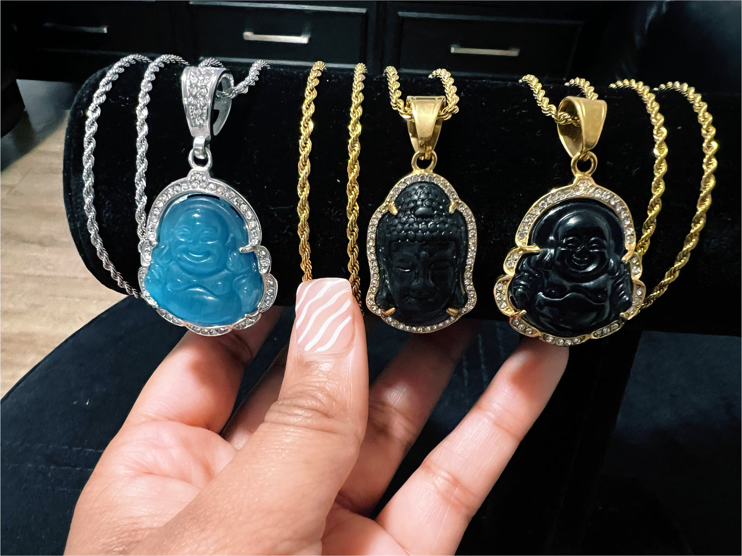 Blinged Buddhas:2 Colors