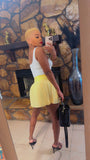 Skater Skort |Yellow|