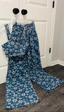 Denim Flower 2 Piece (Small)
