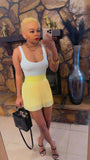 Skater Skort |Yellow|