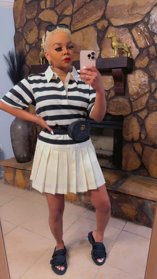 Preppy Tennis Girl