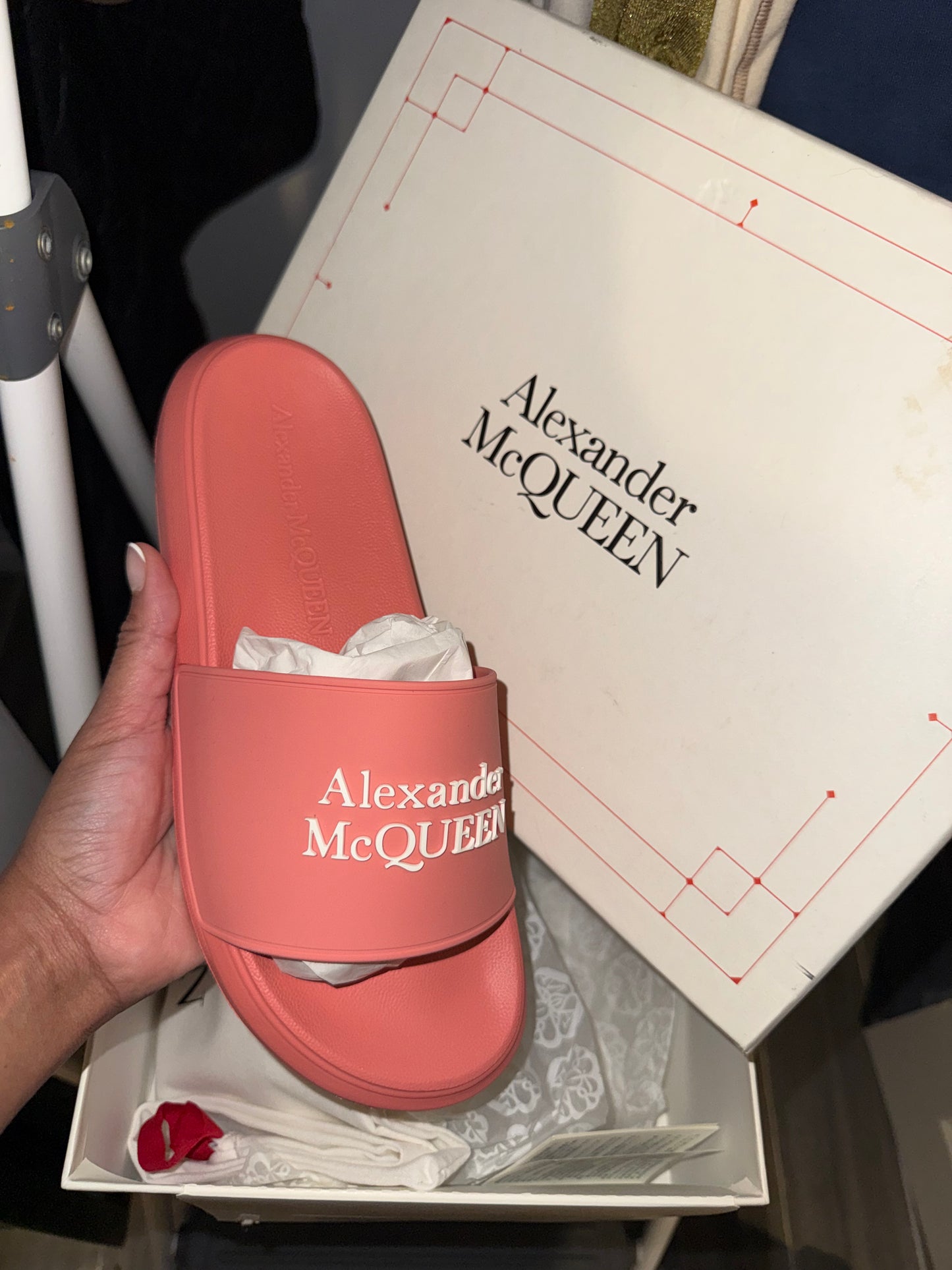 Alexander McQueen Slides (Size 38)