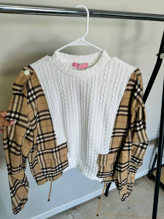 Inspo Burberry Top (Small)