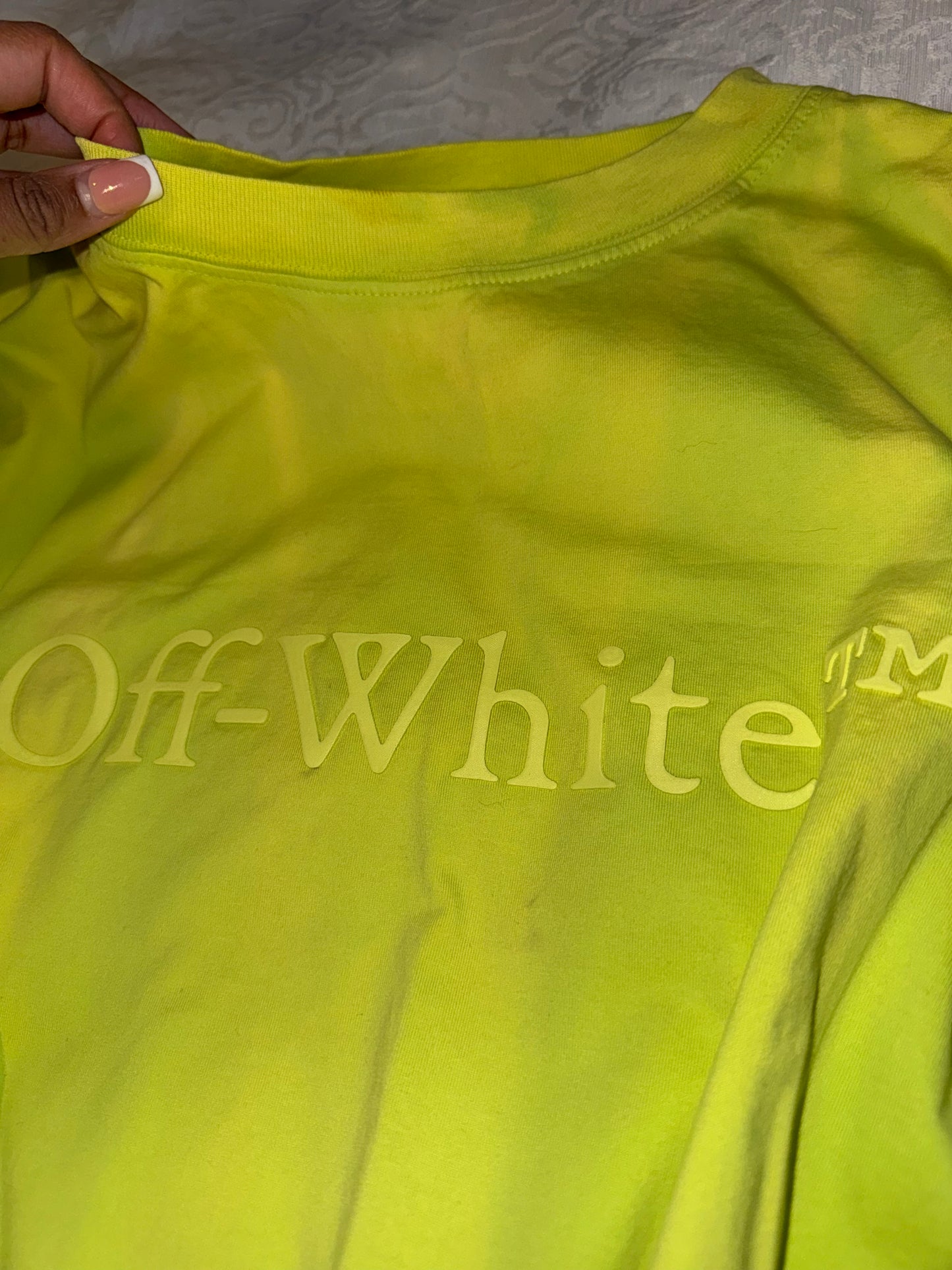 Off White Bleached Top