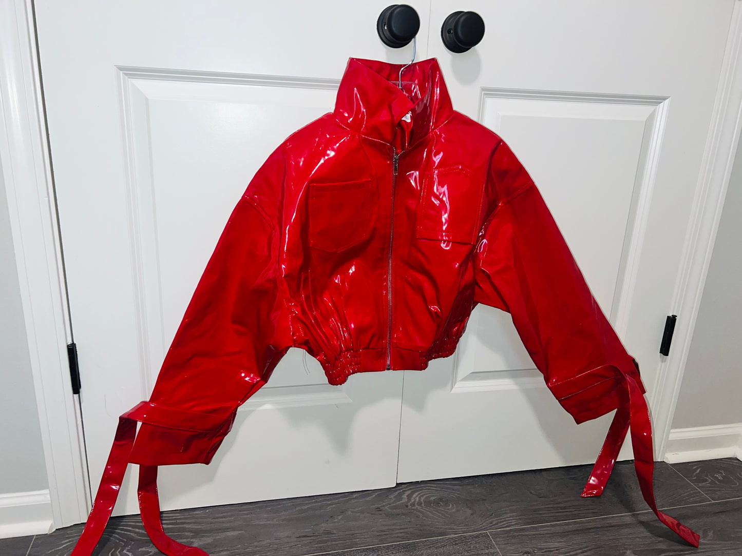 Latex Jacket:Red (S/M)