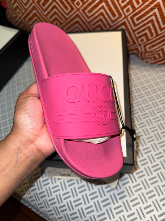 Gucci Pool Slides (Size 38)
