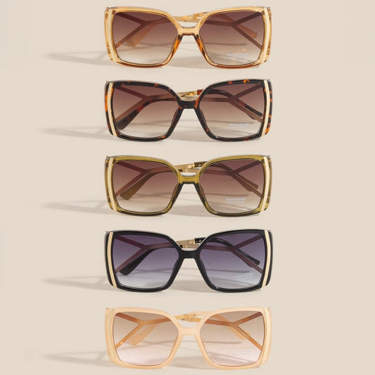Gold Rim Shades