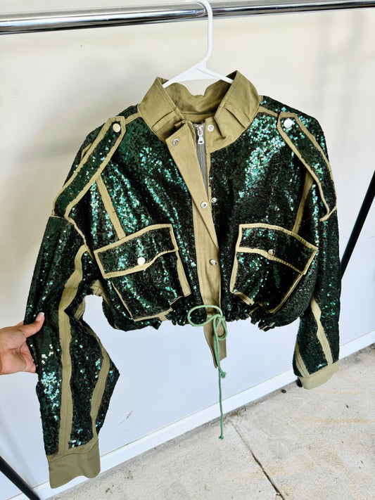 Sequin Bomber (S/M)